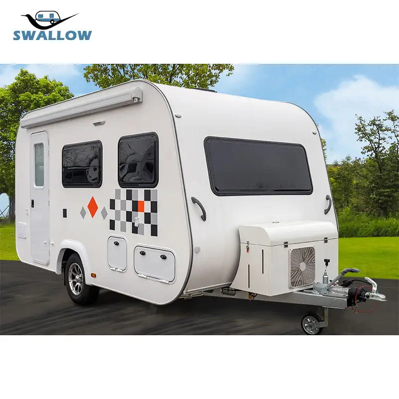 Optional Equipment Camper Trailer off Road Travel Trailer Caravan with CE Certification