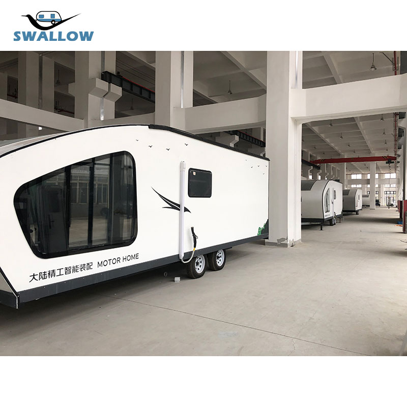 Customized Factory Price Camping Mobile Food Truck/ Ice Coffee Street Snacks Camping Cart/ Food Vending Camper Trailer