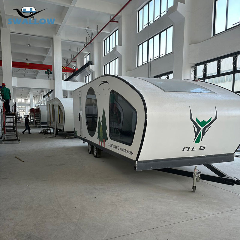 Vintage Trailer Restoration Teardrop Camper Rentals Elevated Luxury RV with ISO Factory Price