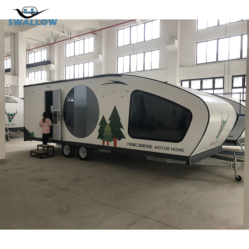 Factory Directly Sell Luxury RV Motorhome Autocaravan off Road Camper Trailer