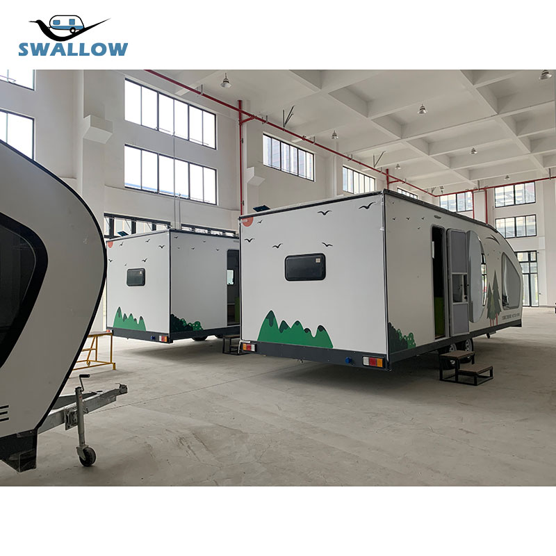 Factory Directly Sell Luxury RV Motorhome Autocaravan off Road Camper Trailer Australian Standards