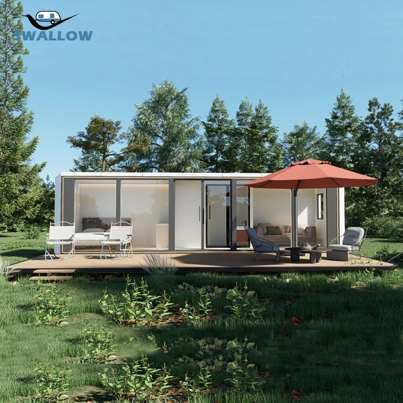 New Hot Design Two-Story Container House Luxurious Prefab House Hot-Selling Apple Cabin