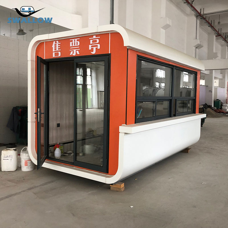 20FT Detachable Assembled Tiny Container Prefabricated House Apple Cabin