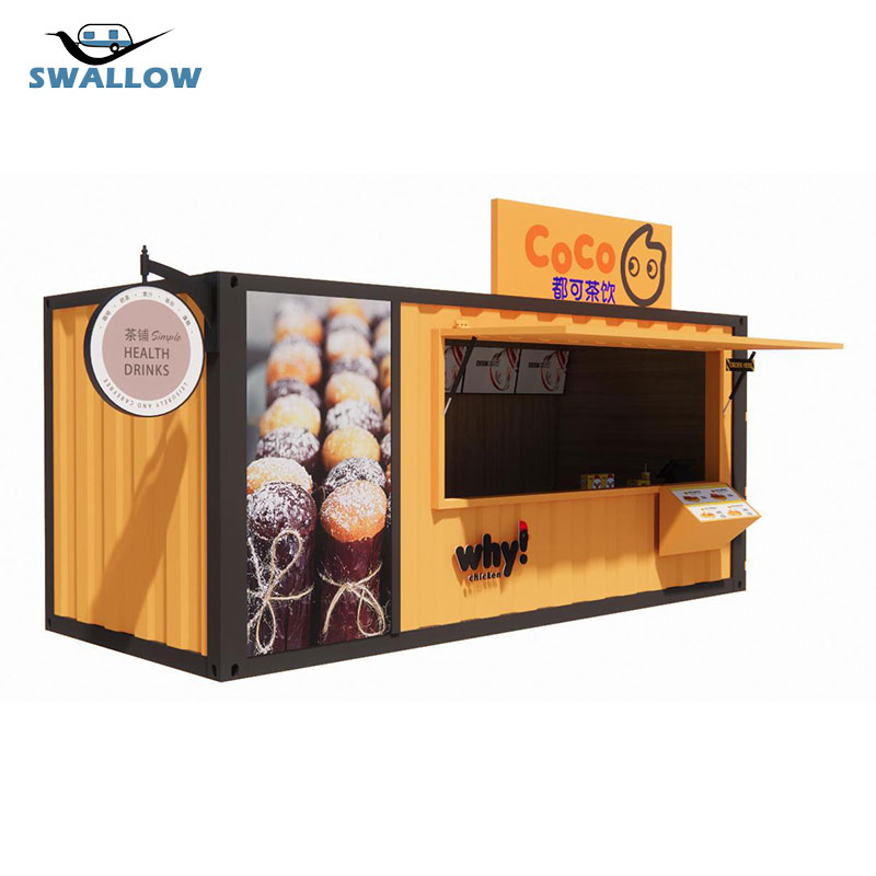 Modern Container House Luxury Container Restaurant for Sale Food Container Bar
