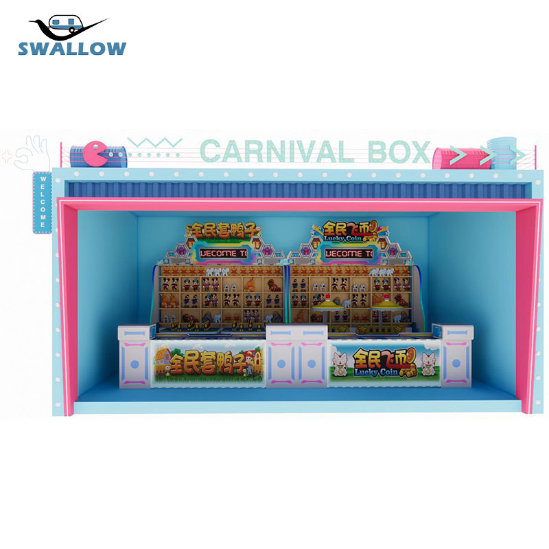 Low-Cost Mobile Store Fastfood Retail Container for Cafe Water Bar Restaurants