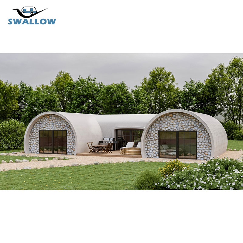 EPS Portable Dome Prefab Prefabricated Flat Pack Container Homes Building