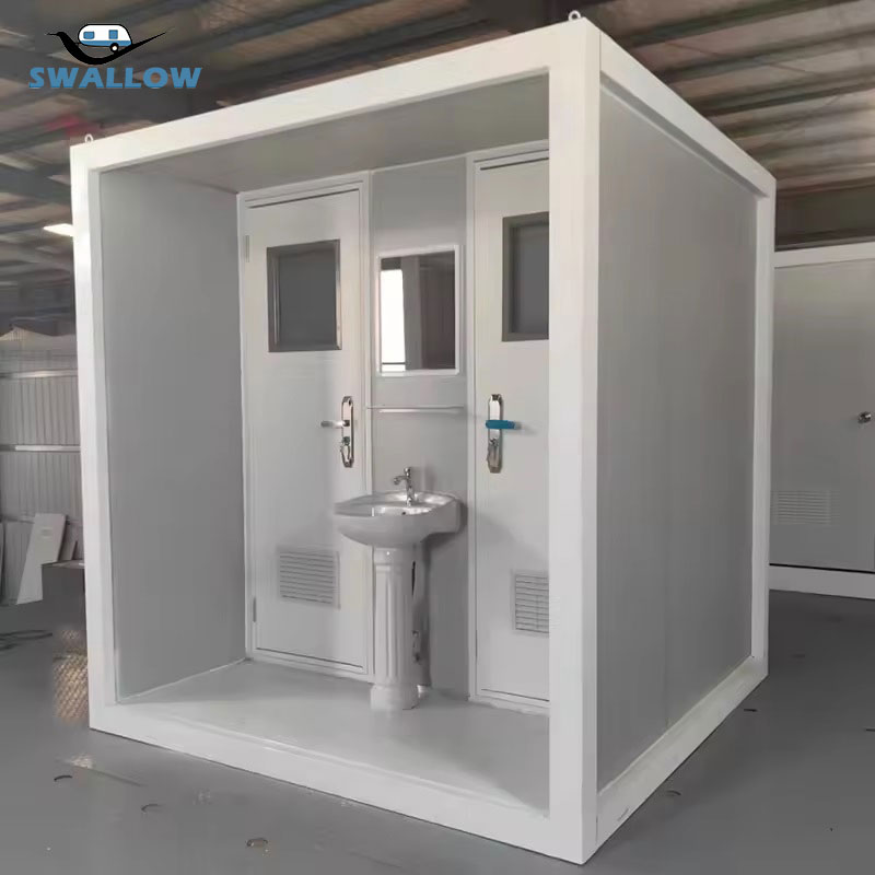 Portable Mobile Toilet for Handicapped - Standard Public Restroom Solution